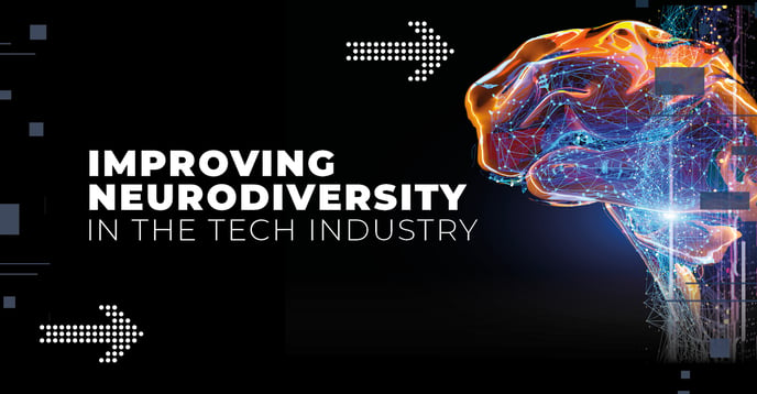 Featured image: Improving neurodiversity in the tech industry - Read full post: Improving Neurodiversity in the Tech Industry