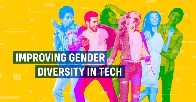 Featured image: Improving gender diversity in the technology industry - Read full post: Improving Gender Diversity in Tech
