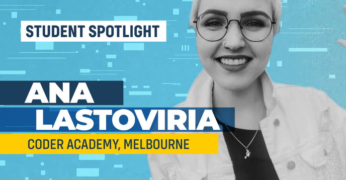 Featured image: Student spotlight with Coder Academy Flex Track Melbourne student Ana Lastoviria - Read full post: Student Spotlight: Ana Lastoviria, Coder Academy Melbourne